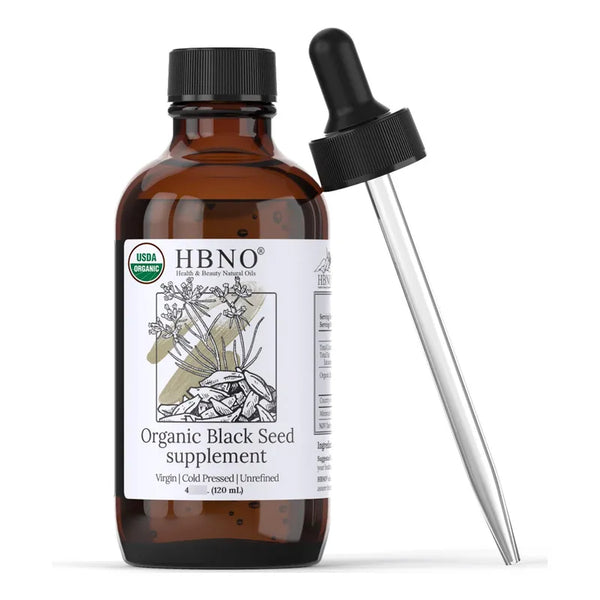 Aceite Orgánico De Semillas Negras 118 Ml Para Cuidado Personal