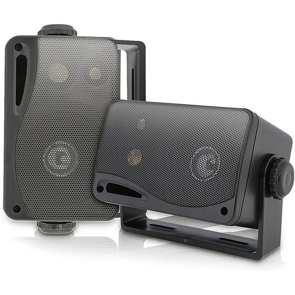 Parlantes Ambientales Interior Exterior Pyle 200 Watts PLMR24B Sonido Natural Y Uniforme