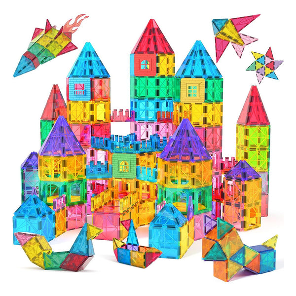 Juego De Bloques Magnéticos 3D Educativos Para Niños Construcción Y Creatividad