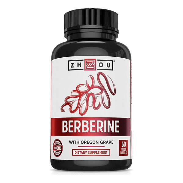 Berberina Con Uva Oregon Metabolismo De Grasas 60 Cap Vegano Sin Gluten