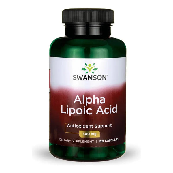 Acido Alfa Lipoico 300 Mg Swanson Suplemento Salud Celular