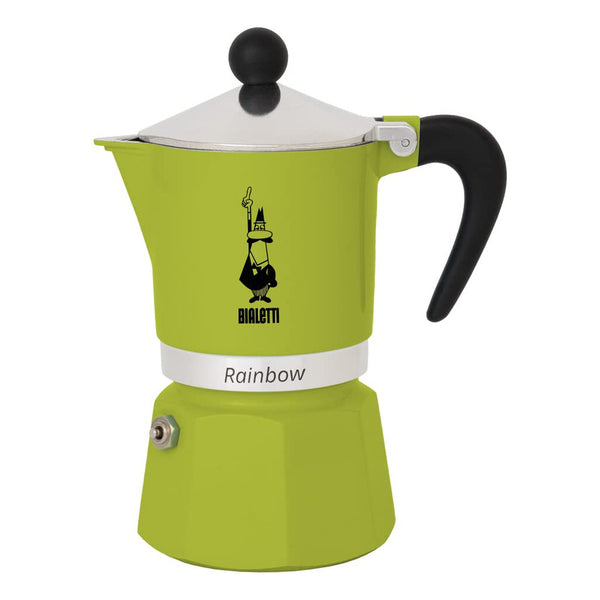 Máquina De Café Espresso Bialetti Rainbow Verde Cafetera Espresso 30 Cm