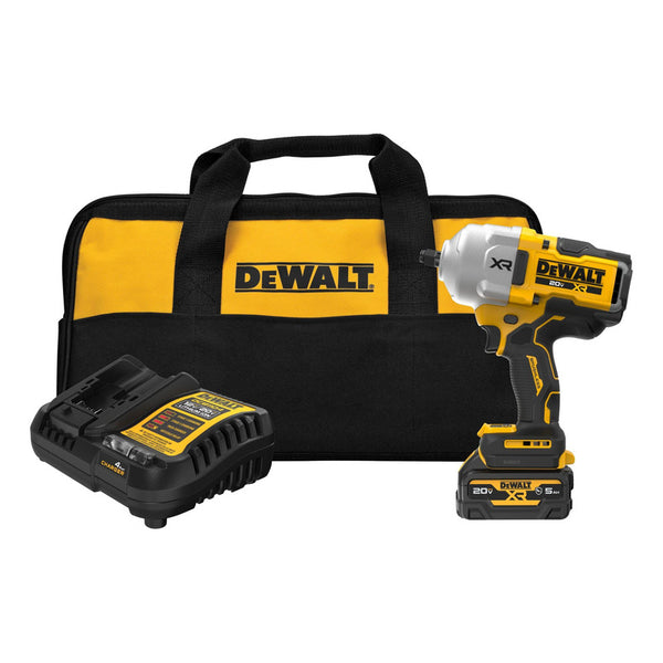 Llave De Impacto Inalámbrica Dewalt 20V Kit Completo Potencia Y Precisión