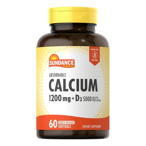 Calcio 1200 Mg Vitamina D3 60 Capsulas Blandas Absorbible
