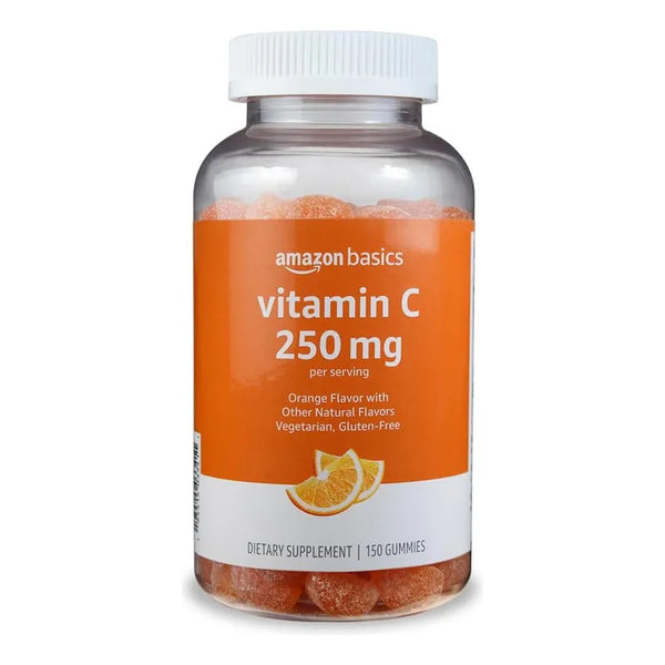 Gomitas De Vitamina C 150 Piezas Sistema Inmune Sabor Naranja