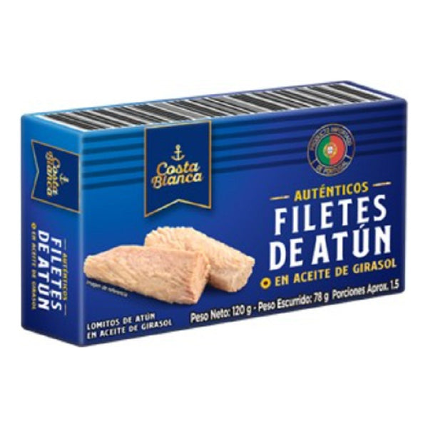 Filetes Atún En Aceite X3 120gr Delicia Lista Baja En Calorías