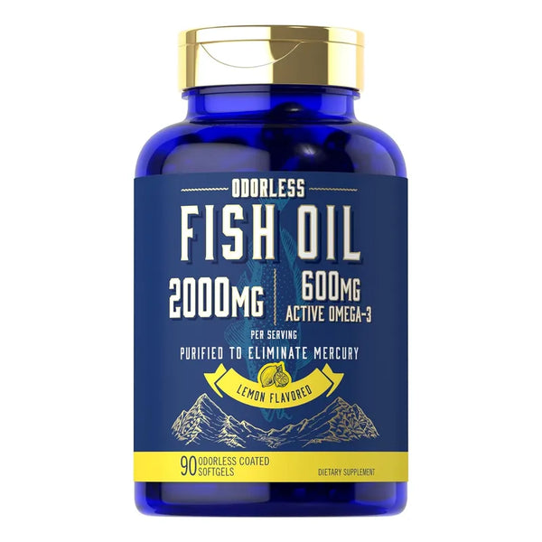 Aceite De Pescado Omega 3 Carlyle Salud Cerebral Y Cardiovascular