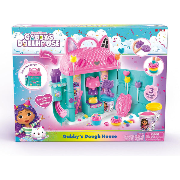 Casa De Masa Colorida Gabby’s Dollhouse Para Esculpir y Decorar Juguete Creativo para Niños