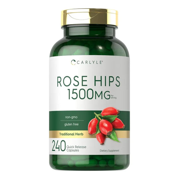 Cápsulas De Rosa Mosqueta 1500 Mg 240 Unidades