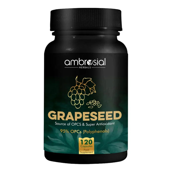 Capsulas De Semilla De Uva 120 Unidades En Envase Unico Beneficios Sustentables