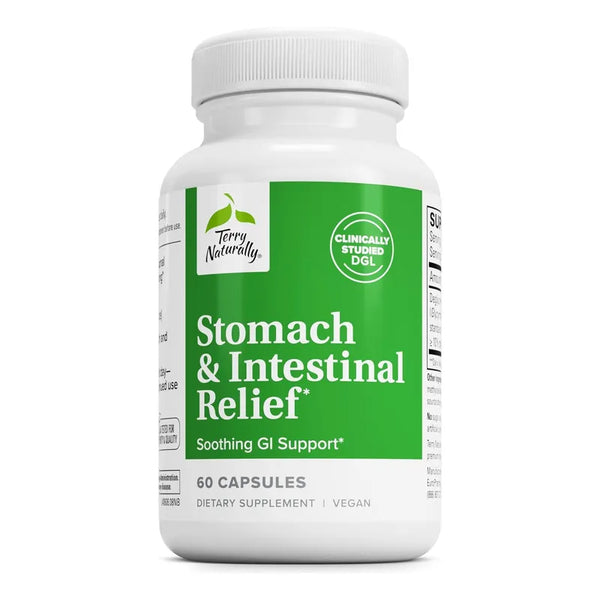 Alivio Estomacal Intestinal 60 Cápsulas Apoyo Digestivo