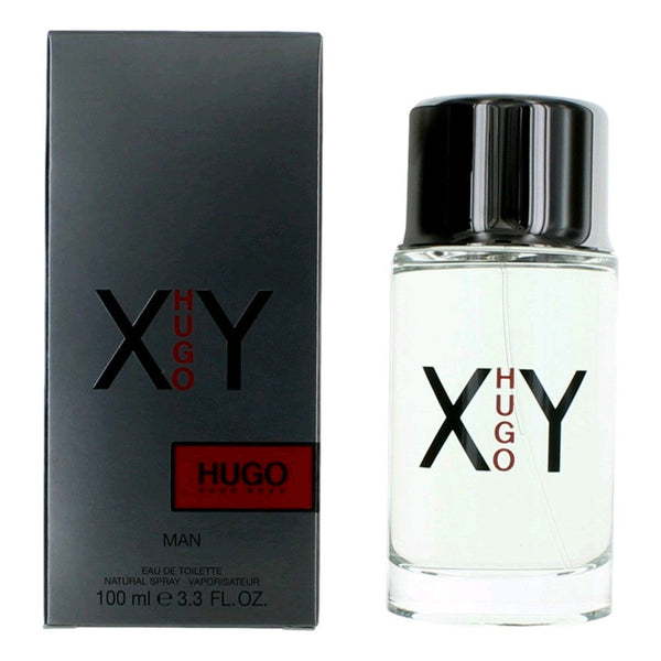 Perfume Hugo Xy De Hugo Boss Eau De Toilette Para Hombre 3.3 Oz Fragancia Refrescante