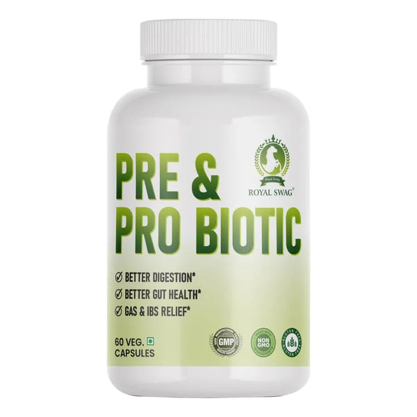 Capsulas Probióticas Prebióticas Para Salud Intestinal Y Bienestar Digestivo
