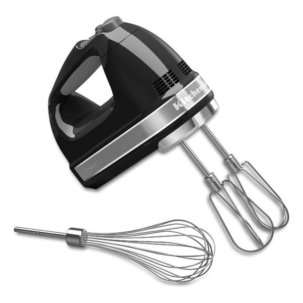 Batidora Manual KitchenAid 7 Velocidades Turbo Beater Negra