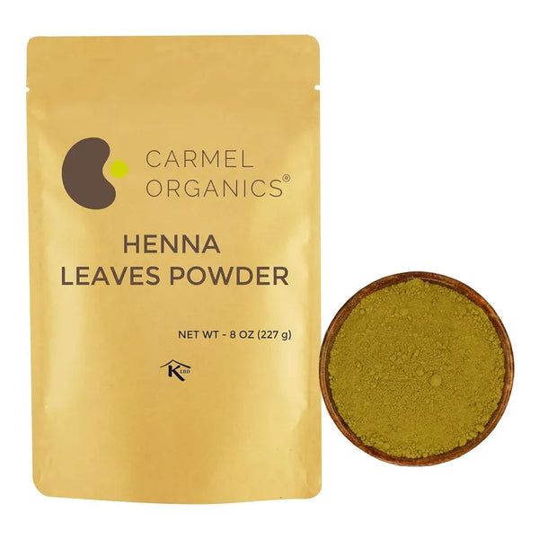 Henna Organicas Carmel Organics Para Cabello Tinccion Natural 226.8g
