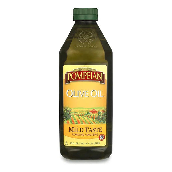 Aceite De Oliva Pompeian Delicado Y Suave Ideal Para Recetas De Pasta