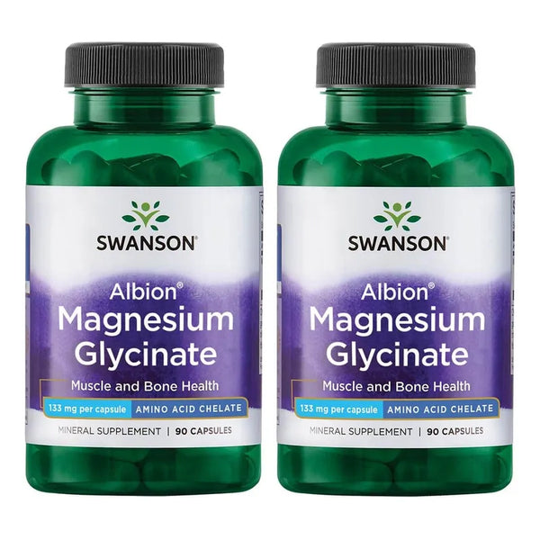 Magnesio Quelatado 133 Mg 90 Cápsulas Paquete Doble Salud Y Bienestar
