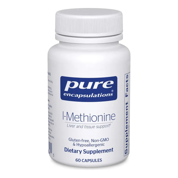 Capsulas De L-metionina Pure Encapsulations Suplemento Antioxidante