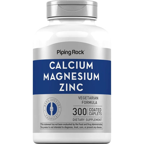 Calcio Magnesio Zinc 300 Cápsulas Nutrien Para Mejora Ósea Y Energía