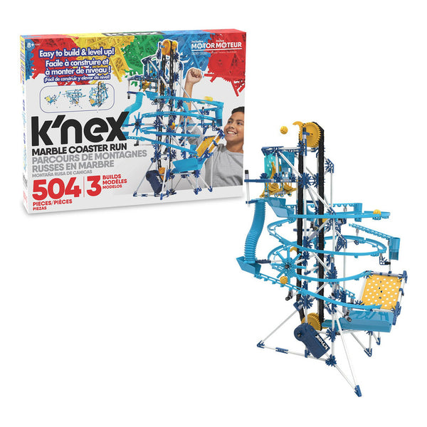 Juego de Construcción K Nex 504 Piezas De Mármol Desarrollo Creativo y Motor para Niños