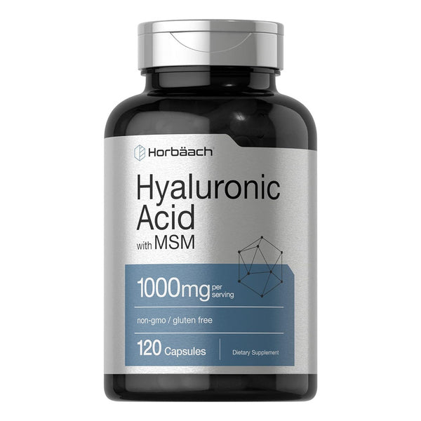 Acido Hialuronico Plus Con Msm Horbaach 1000mg 120 Capsulas