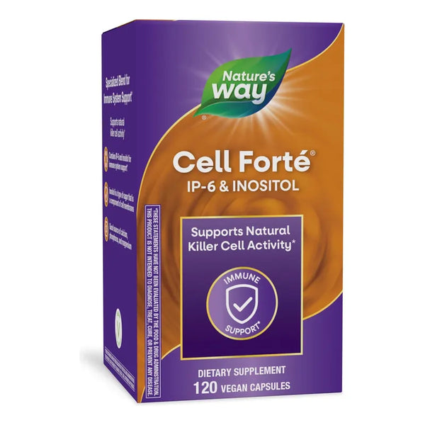 Capsulas De Ip6 E Inositol Nature's Way Fortalece Sistema Inmune Vegano Sin Gluten