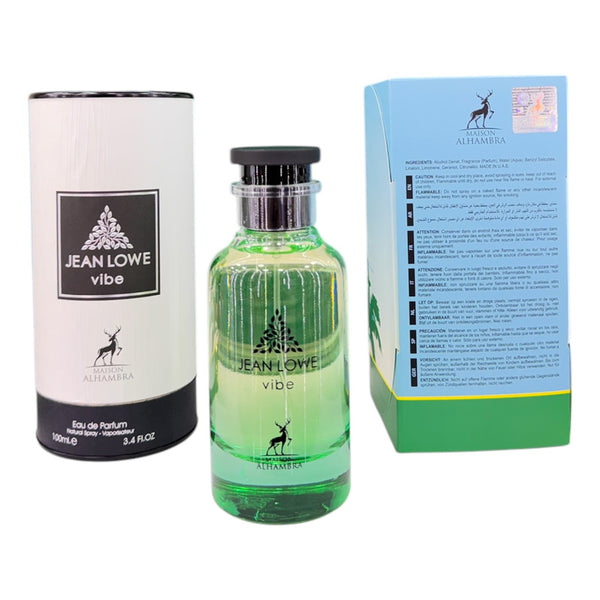 Perfume Jean Lowe Vibe Edp 100ml Frescura Natural Innovadora