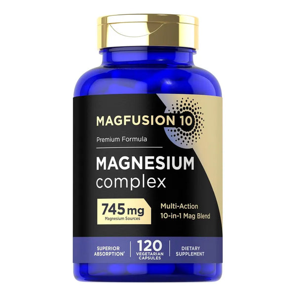 Complejo De Magnesio 745mg 120 Cápsulas Mezcla Multinutrien
