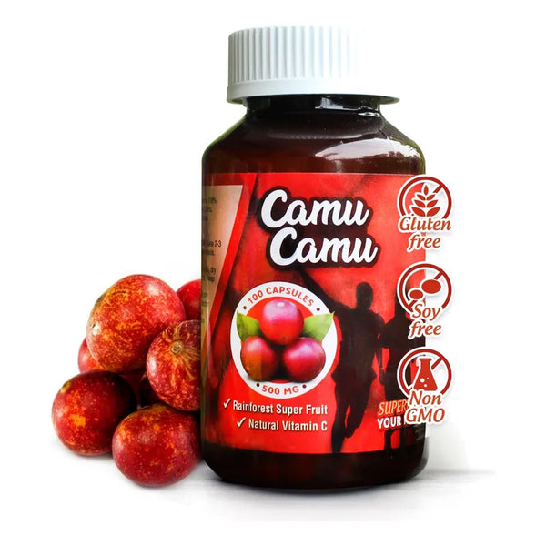 Camu Camu 1000 Mg Cápsulas Alta Vitamina C Apoyo Inmunológico