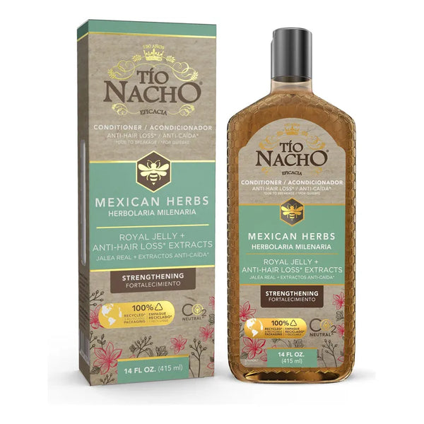 Acondicionador Fortalecedor Hierbas Mexicanas Jalea Real Para Cabello Fuerte