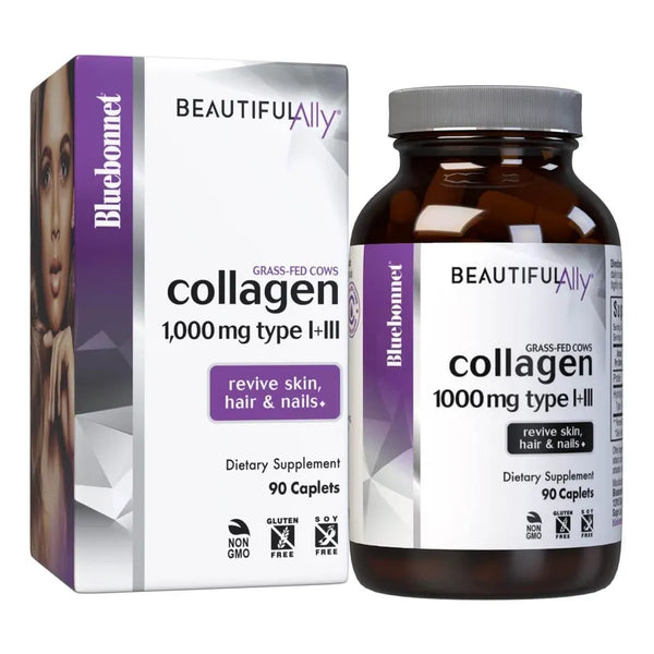 Bluebonnet Nutrition Cápsulas Colágeno Hidrolizado Antienvejecimiento Natural