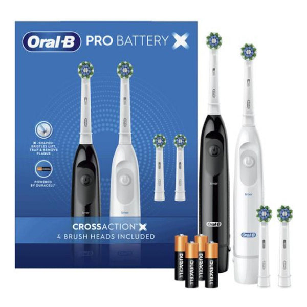 Cepillo Electrico Oral B Pro Advantage Blanco Y Negro Contra La Placa