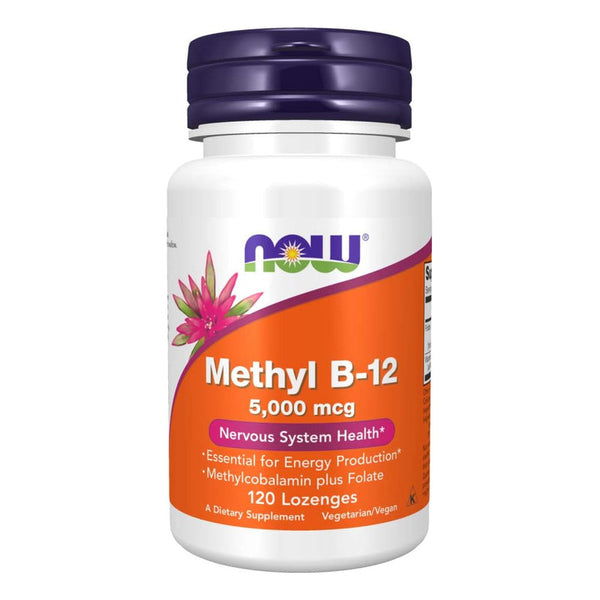 Metilcobalamina B-12 5000 Mcg Sistema Nervioso 120 Pastillas Veganas