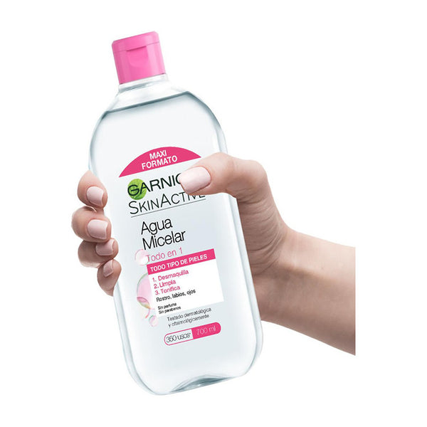 Garnier Agua Micelar 700ml Eliminador De Células Muertas Y Equilibrante