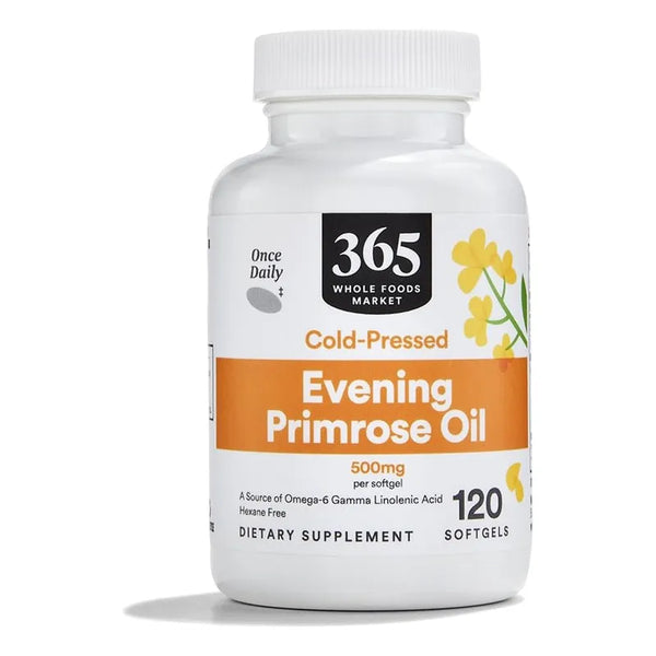 Aceite De Onagra 500 Mg Capsulas Naturales Whole Foods Market Fuente Natural GLA