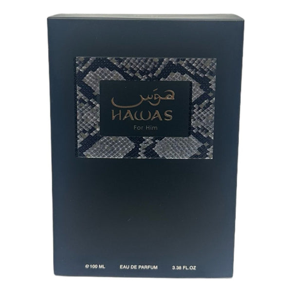 Fragancia Masculina Rasasi Hawas For Men Aromática Acuática Duradera Y Seductora