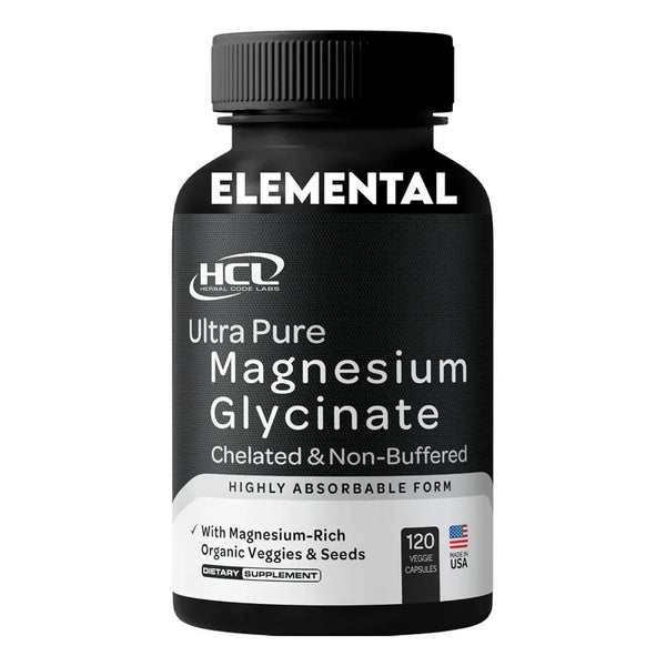 Capsulas Glicinato Magnesio Puro 350 Mg De Alta Absorcion En Estados Unidos