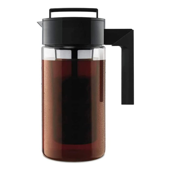 Cafetera Cold Brew Takeya Deluxe 1l Negra Cafe De Calidad Sin Acidez