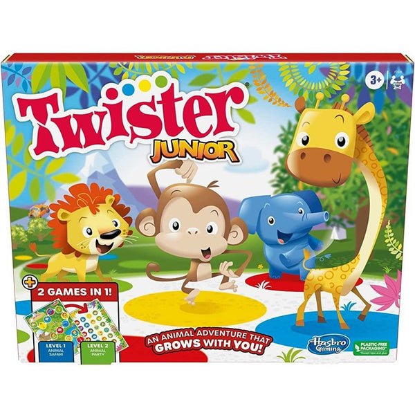 Juego Infantil Twister Junior Animal Adventure Dos Juegos En Uno