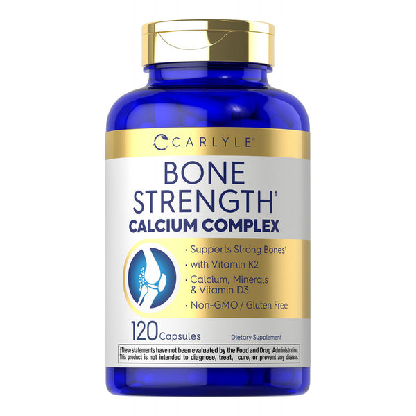 Suplemento Calcio Vitamina D3 Magnesio Zinc Con Boro Bone Strength
