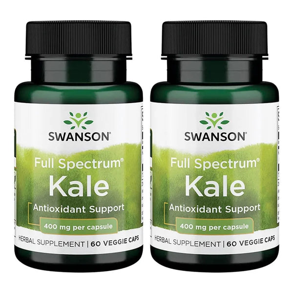 Capsulas De Kale 400 Mg Pack De 2 60 Unidades Superalimento Nutritivo Y Vegano