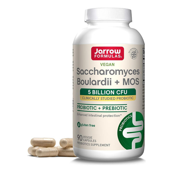Saccharomyces Boulardii Y Mos 5 Billones 90 Capsulas Suplemento Digestivo