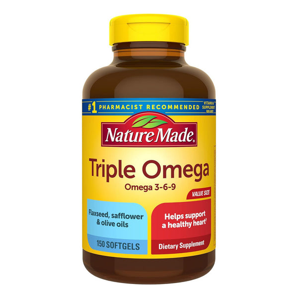 Triple Omega 3-6-9 Premium Corazón Saludable 150 Capsulas