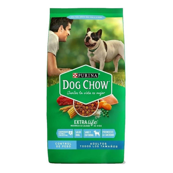 Alimento Dog Chow Extra Life Control De Peso Para Perro Adulto 8 Kg