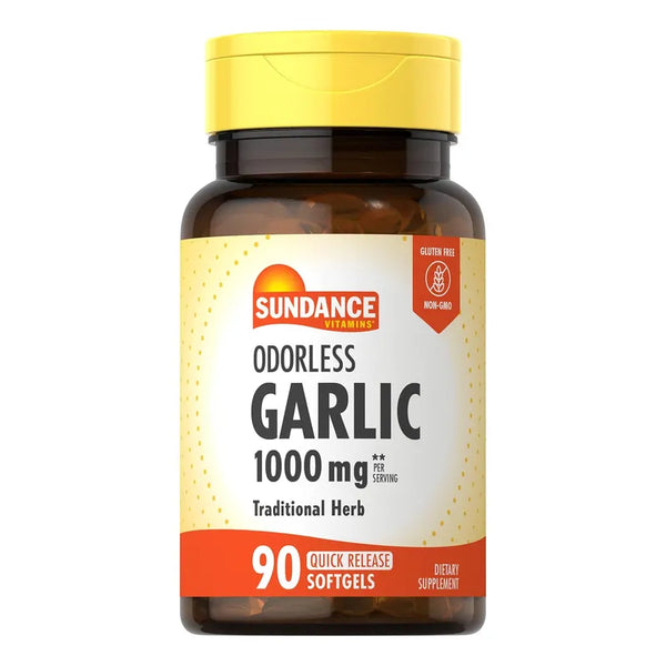 Capsulas Blandas De Ajo Inodoro 1000 Mg 90 Unidades Suplemento Saludable