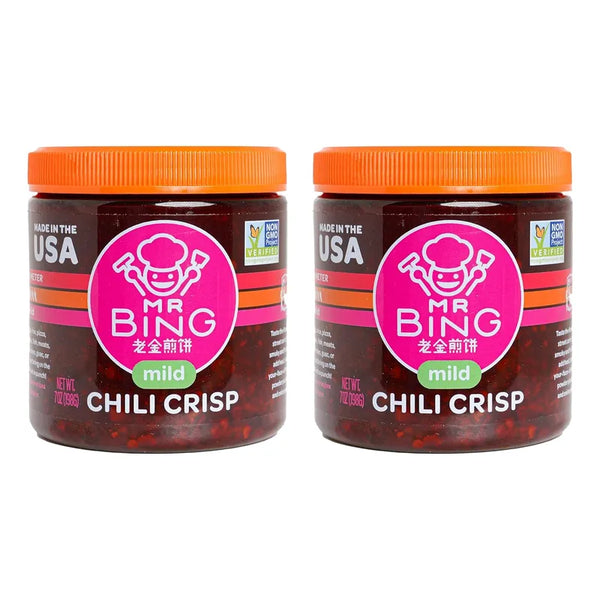 Capsulas Aceite De Chile Delicioso Mr Bing Chili Crisp Vegano Sin Gluten