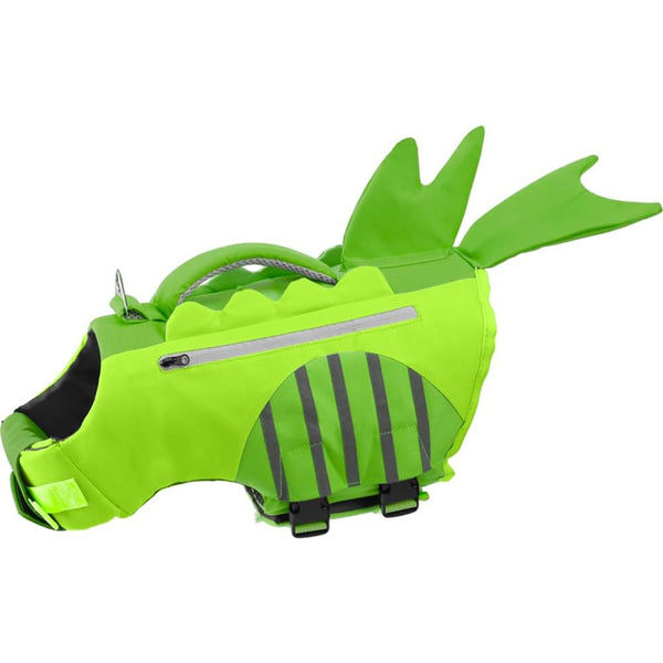 Chaleco Salvavidas Deportivo Para Perros Con Rayas Reflectantes