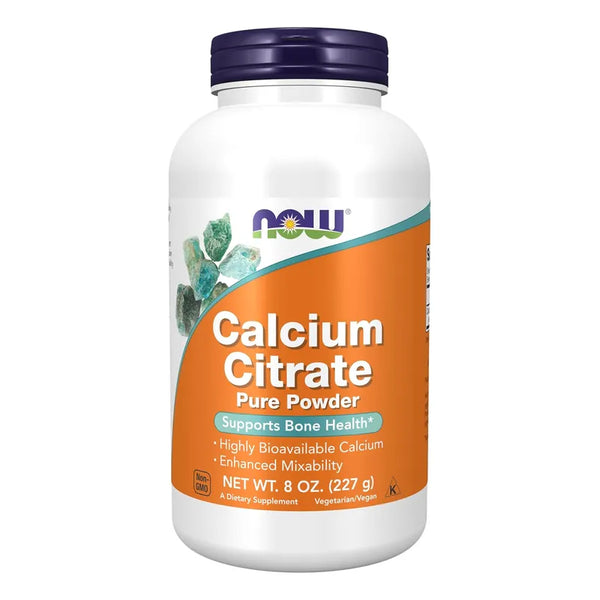 Calcio Citrato Puro En Polvo 227 G Salud Osea Importado Usa