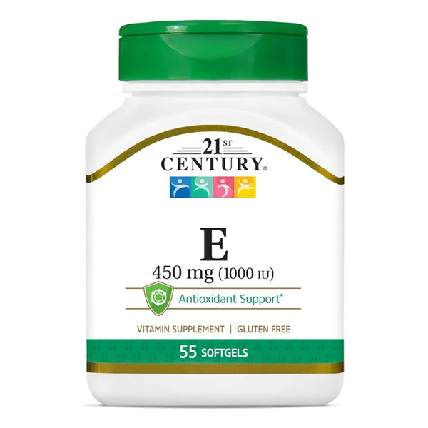 Capsulas Blandas E 1000 Ui 55 Unidades Vitamina Antioxidante