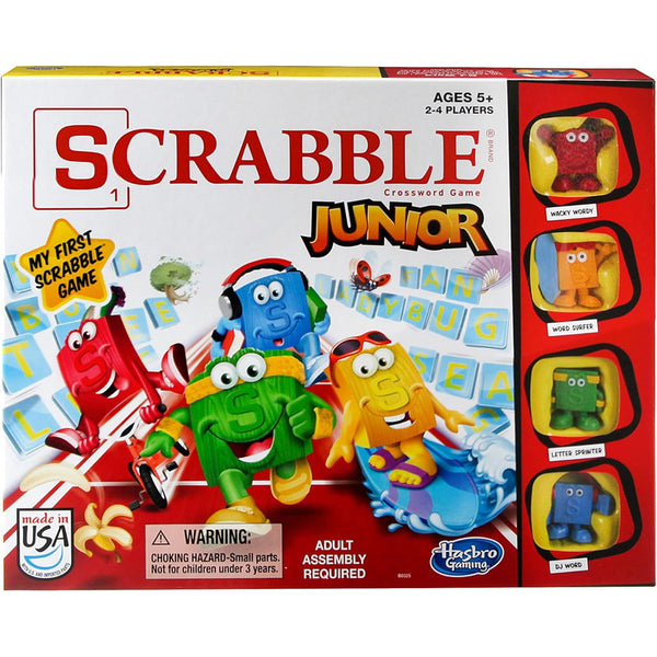 Juego De Mesa Scrabble Junior Multicolor Ideal Para Niños